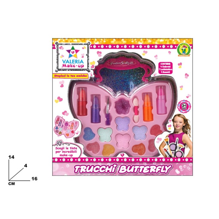 VALIGETTA TRUCCHI "BUTTERFLY"