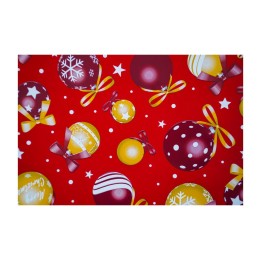 BUSTE PERLATE NATALE ROSSO CM. 25X40