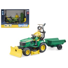 JOHN DEERE TRATTORE CON PERS. 62104