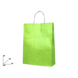 BUSTA VERDE CHIARO 31x41x15CM