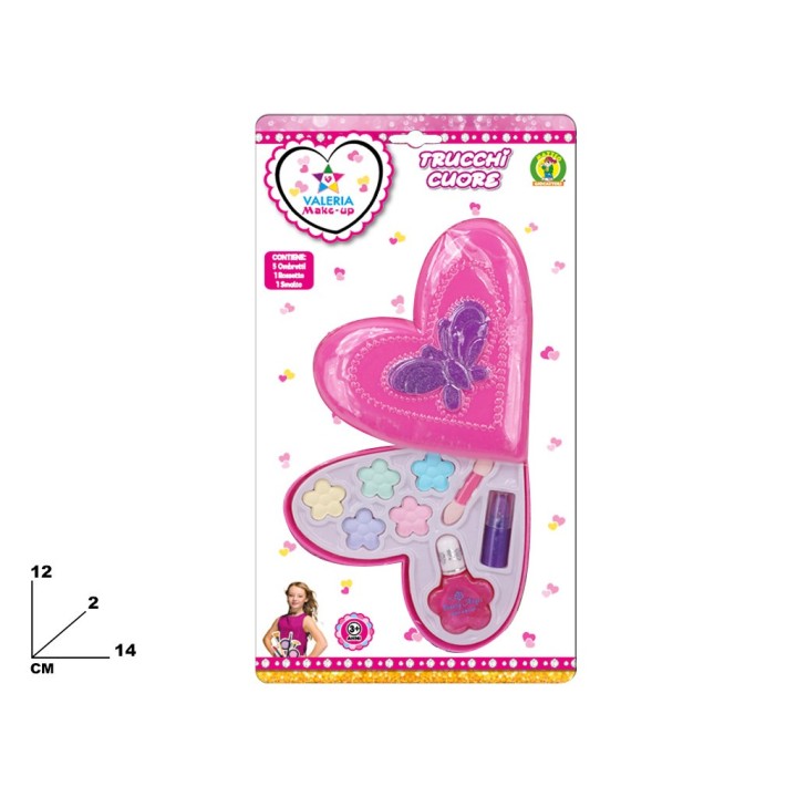 BLISTER COFANETTO TRUCCHI "CUORE"