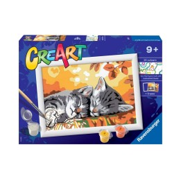 GIOCHI CREATIVI CREART GATTINI IN AUTUNN