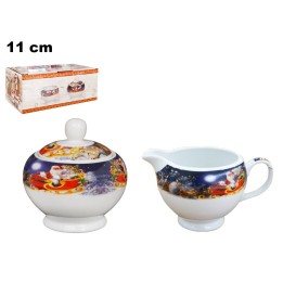 SET ZUCCHERIERA DECORATIVO NATALIZI