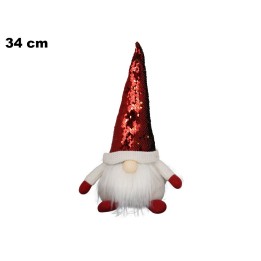 GNOMO CON PAILLETTES 34 CM