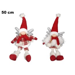 FATINA DI STOFFA ROSSA 50CM