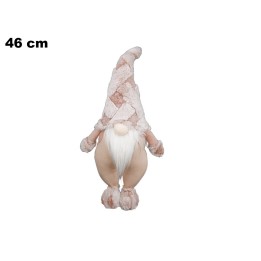 GNOMO ROSA ANTICO 46 CM