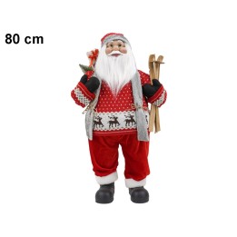 BABBO NATALE CON SCI CM 80
