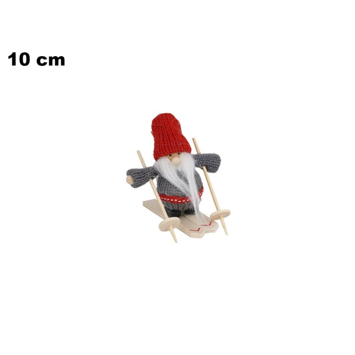 GNOMO CON SCI 10 CM