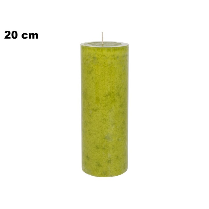 CANDELA VERDE 20 CM