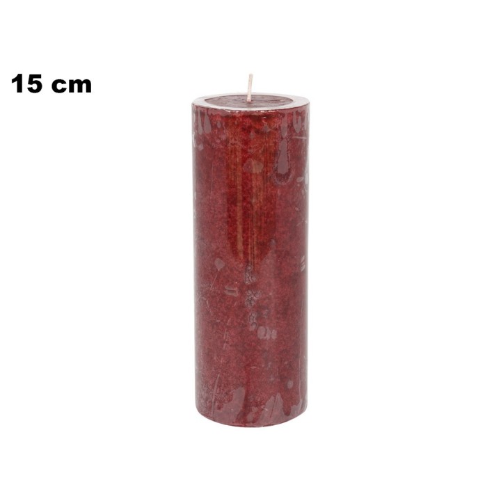 CANDELA ROSSA 15CM