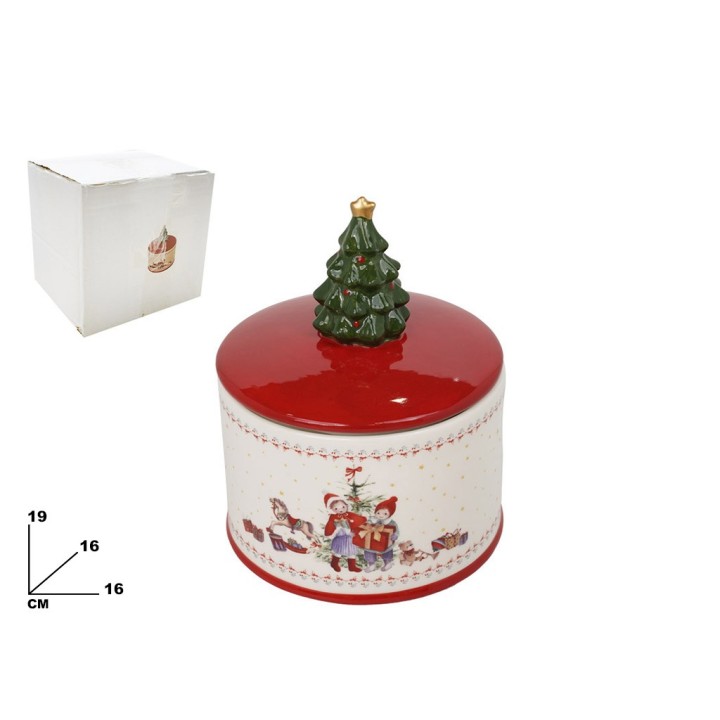 CONTENITORE ALBERO DI NATALE DEC NATALIZ