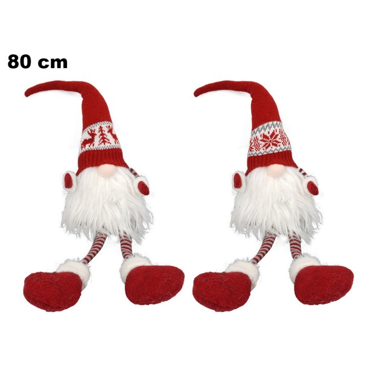 GNOMO A PENZOLONI - 80 CM