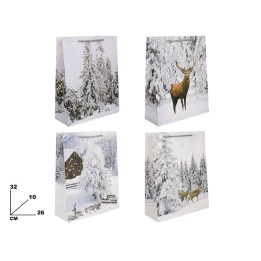 BUSTA NATALE 26X32X10CM