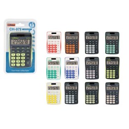 CALCOLATRICE 8 DIGITS CH-979 08NIK013/BL