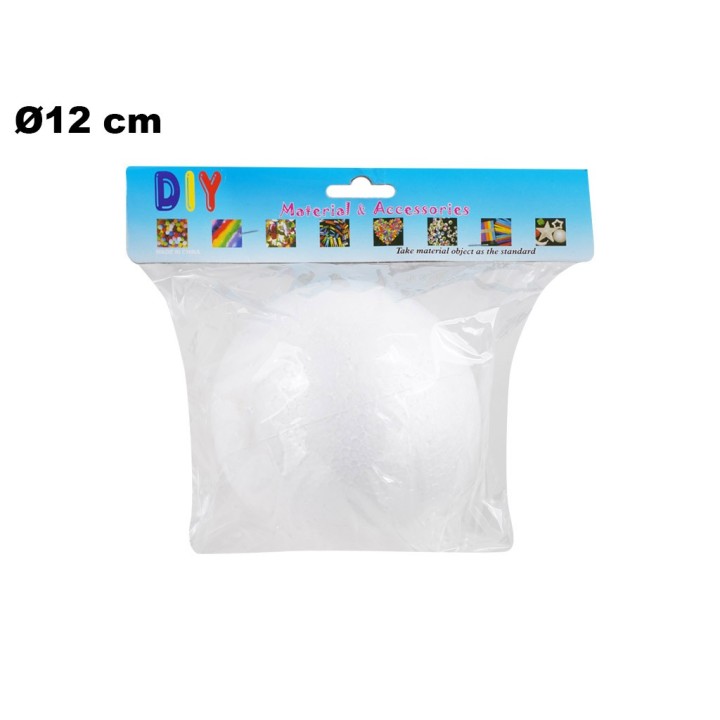 SFERA POLISTIROLO 12 CM