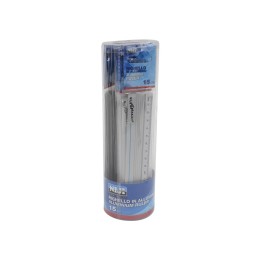 RIGHELLO ALLUMINIO 15 CM BARATTOLO 24 PZ