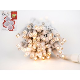 SERIE 100LED 11.5m LUCE CALDA 20%CALDO