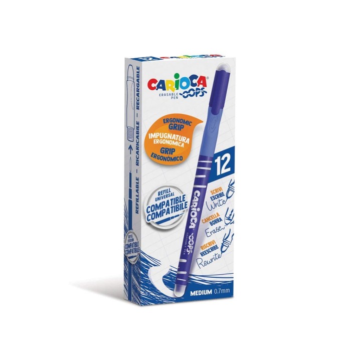 CARIOCA PENNA CANCELLABILE BLU 43039-02