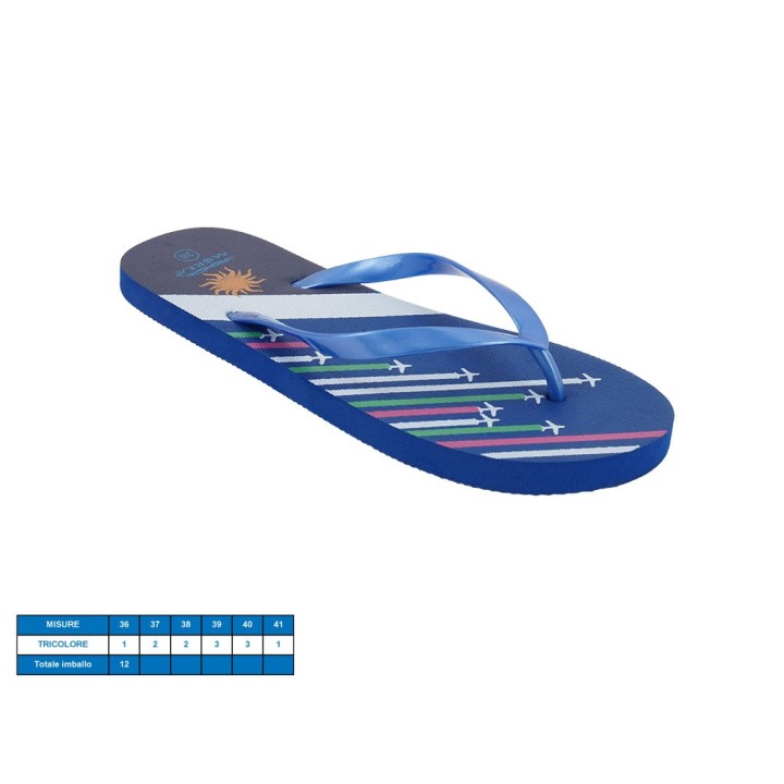 CIABATTA TRICOLORE BOY 36-41