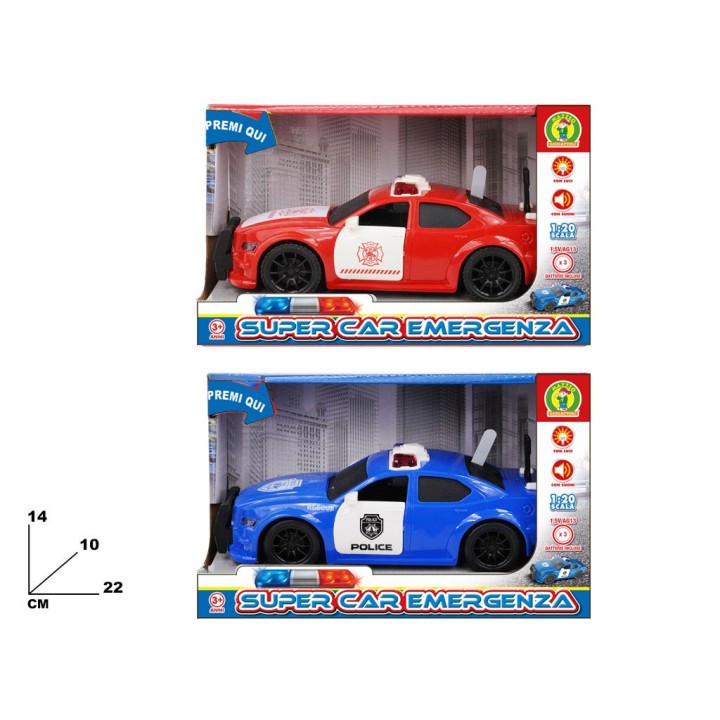 SUPER CAR EMERGENZA CON SUONI