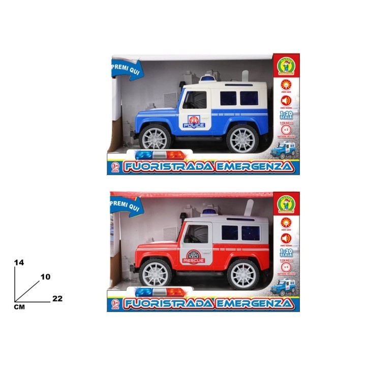 FUORISTRADA EMERGENZA CON SUONI