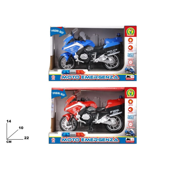 MOTO EMERGENZA CON SUONI