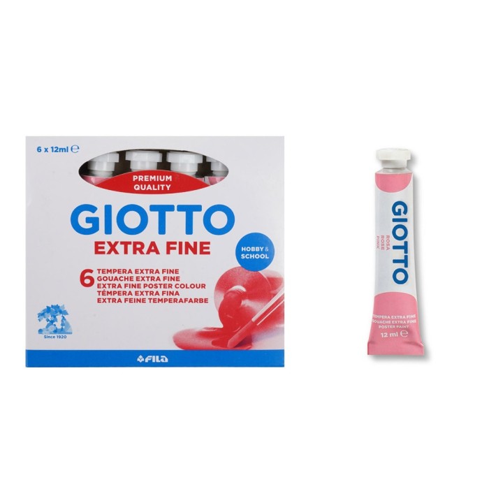 TEMPERA GIOTTO TUBETTO 06 ROSA