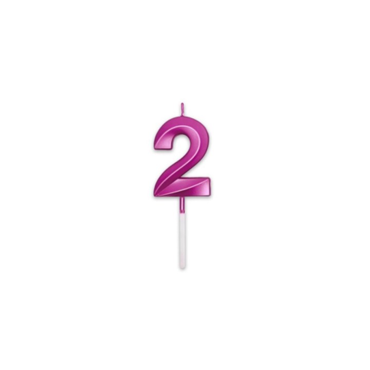 NUM. 2 PRESTIGE FUXIA METAL CM.9
