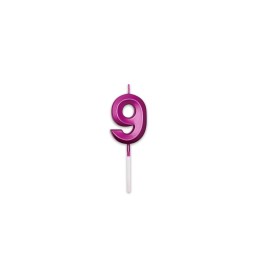 NUM. 9 PRESTIGE FUXIA METAL CM.9