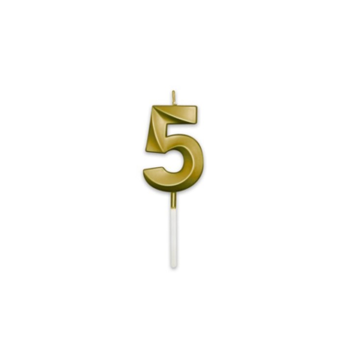 NUM. 5 PRESTIGE ORO METAL CM.9
