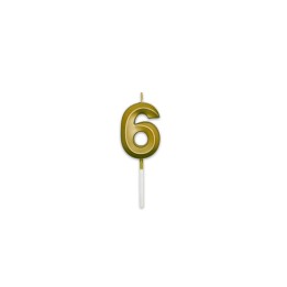 NUM. 6 PRESTIGE ORO METAL CM.9