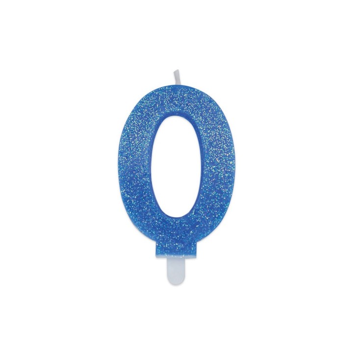 NUM. 0 DI CERA SWEETY CELESTE GLITTER