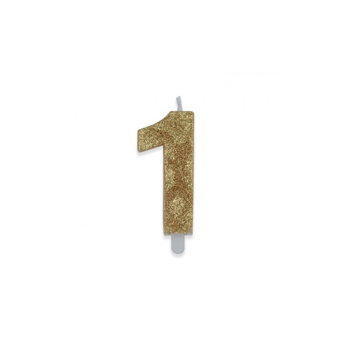 NUM. 1 DI CERA SWEETY ORO GLITTER