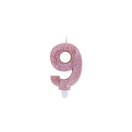 NUM. 9 DI CERA SWEETY ROSE GOLD GLITTER