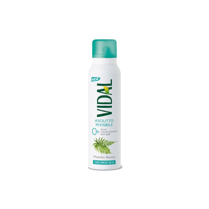 VIDAL DEO SPRAY MUSCHIO BIANCO 150ML