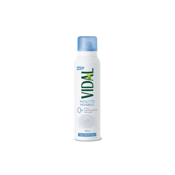 VIDAL DEO SPRAY TALCO 150ML