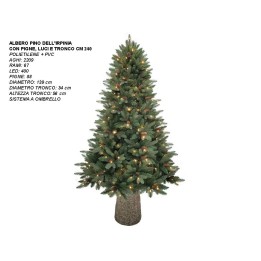 ALBERO PINODELL'IRPINIAPIGNE+LUCI+TRONCO