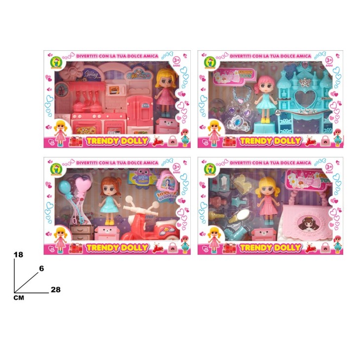 BAMBOLA TRENDY DOLLY