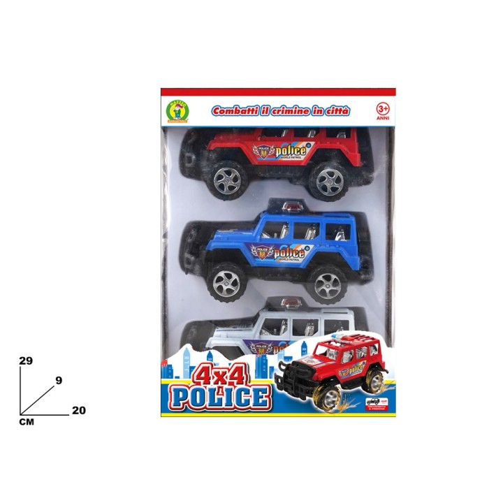 AUTO 4X4 POLICE FRIZIONE