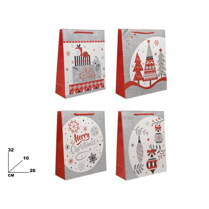BUSTA NATALE 26*32*10CM