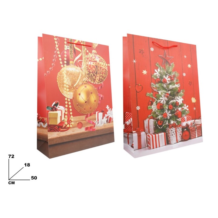 BUSTA NATALE 72*50*18CM