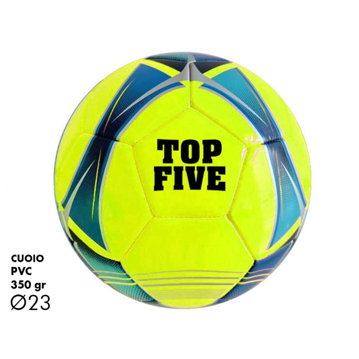 PALLONE CALCIO TOP FIVE PRESSING 350gr