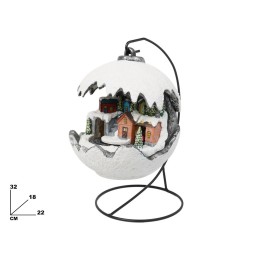 SFERA CON TRENO CON LUCI E SUONI