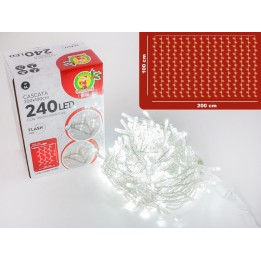 CASCATA 240 FLASH LED L FREDDA 200x100CM