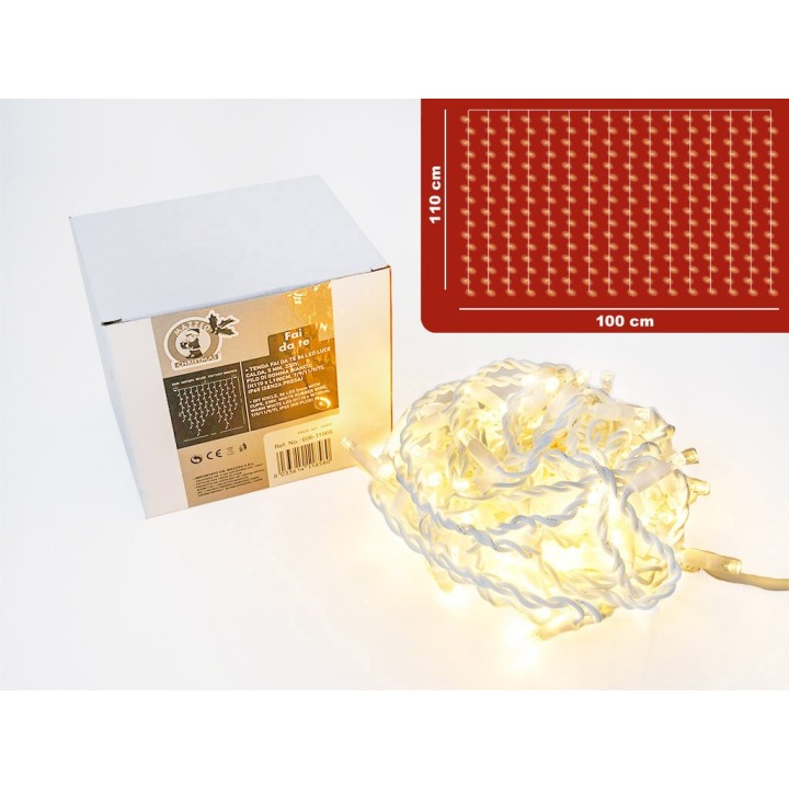 TENDA FAI DA TE 86 LED L/CALDA 110x100CM