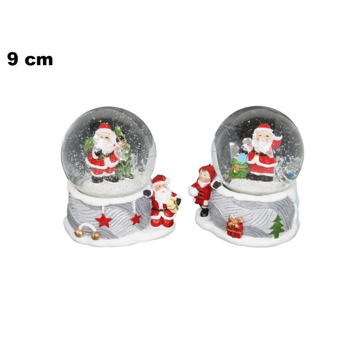 AMPOLLA CON BABBO NATALE 2 ASSORTITI