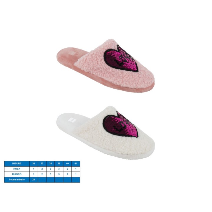 PANTOFOLA CORAZON 36-41