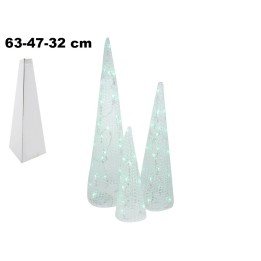 SET 3 CONI LUCE MULTICOLOR