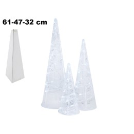SET 3 CONI LUCE FREDDA