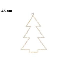 DECORAZIONE ALBERO NATALIZIO CON LUCI